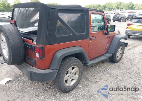 2014 Jeep Wrangler Sport from USA, damaged, VIN 1C4AJWAG2EL299643